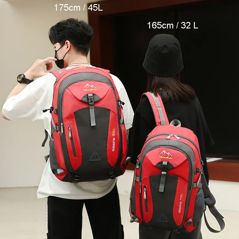 Nylon Waterproof Casual Outdoor Travel Backpack