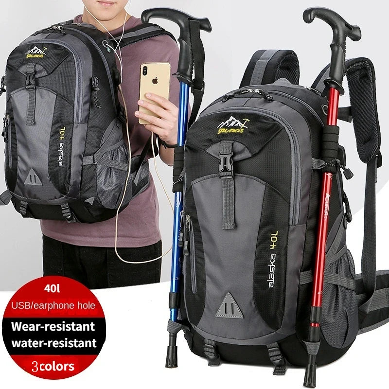 Nylon Waterproof Casual Outdoor Travel Backpack