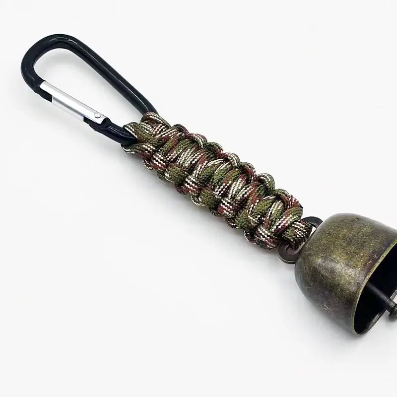 Hunting Paracord Bear Repelling Bell with Magnetic Silencer