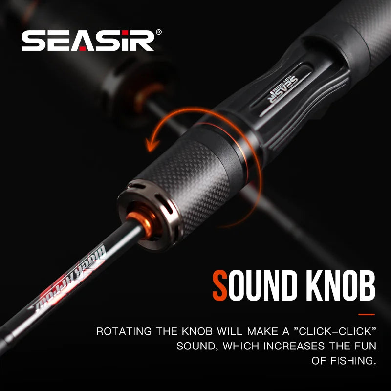 🎣 SEASIR BLACK ARROW SPINNING BAITCASTING ROD 💥