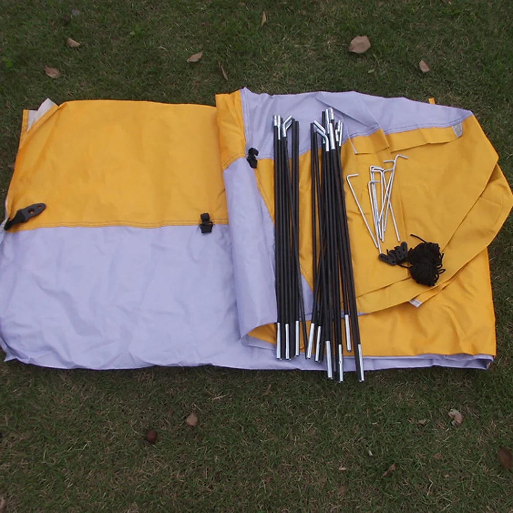 🚿 LUXE CAMPING PRIVACY TENT – 6FT COMFORT ROOM 🌸