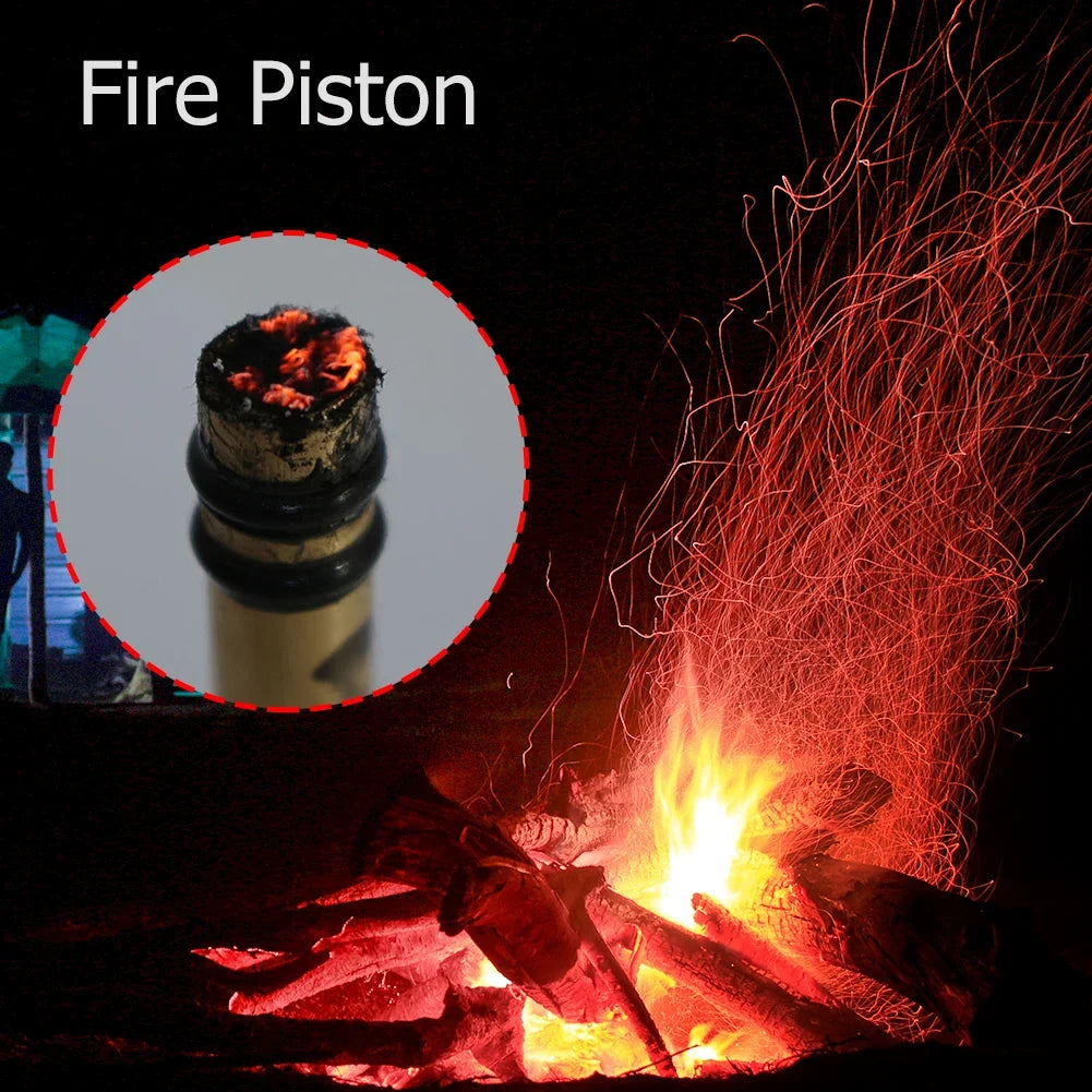 🔥 BRASS EMERGENCY FIRE TUBE – SURVIVAL IGNITER 🔥