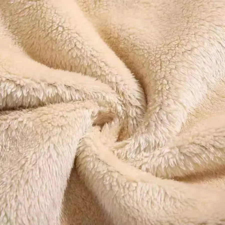 🧥 MEN'S WINTER FLEECE PULLOVER – SUPER WARM & COZY ❄️🔥