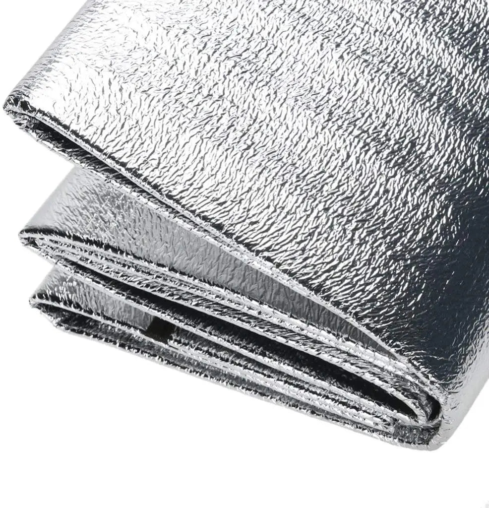 Thermal Camping Mat: Foam, Aluminum Insulation, Reflective Heat Pad