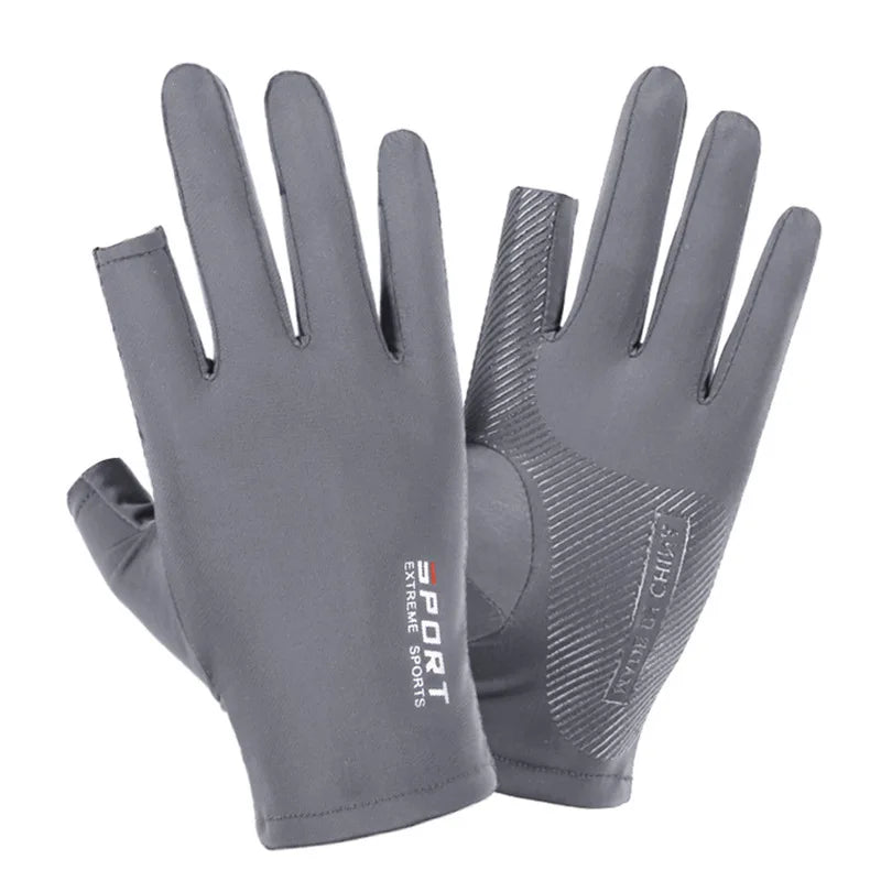 Ice Silk Half-finger Cycling Gloves