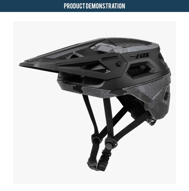 BATFOX Men's MTB Cycling Helmet – Durable, Stylish Protection for Your Ride