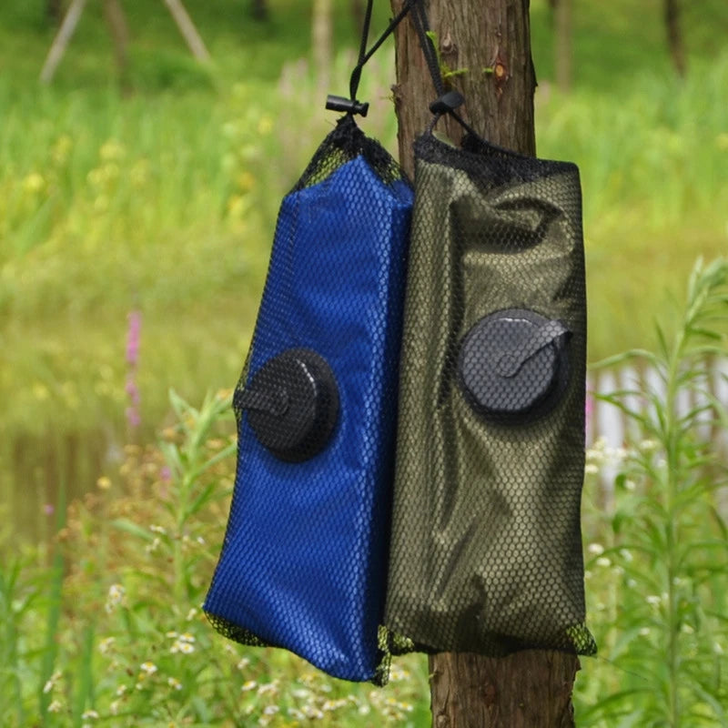 Sun-Powered Camp Shower – 20/40L Portable Splash & Spray Bag with Easy-Flow Head 🌞🚿