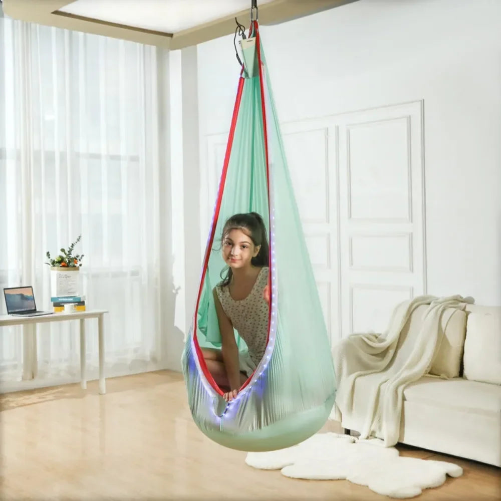 Indoor/Outdoor Hammock Chair Swing for Relaxation and Camping