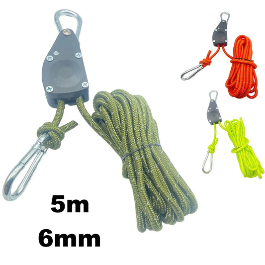 Reflective Max 68kg Camping Tent Tie Down Rope