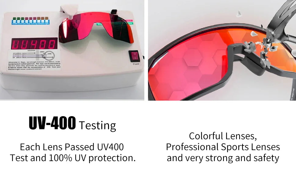 "Polarized Sports Sun Glasses – UV400 Protection for Running, Cycling, Fishing & More"