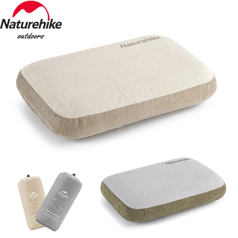 Naturehike Memory Foam Square Pillow - Portable, Comfortable Outdoor Camping & Travel Pillow with Easy Storage"