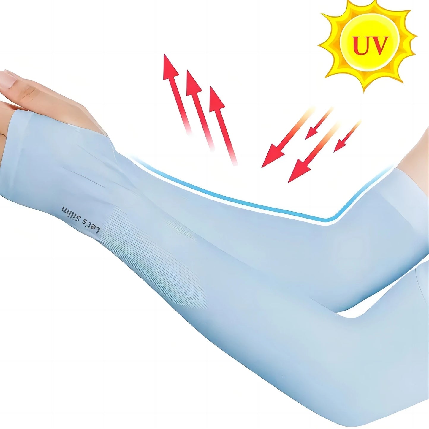 Ice Silk Sun Protection Arm Covers