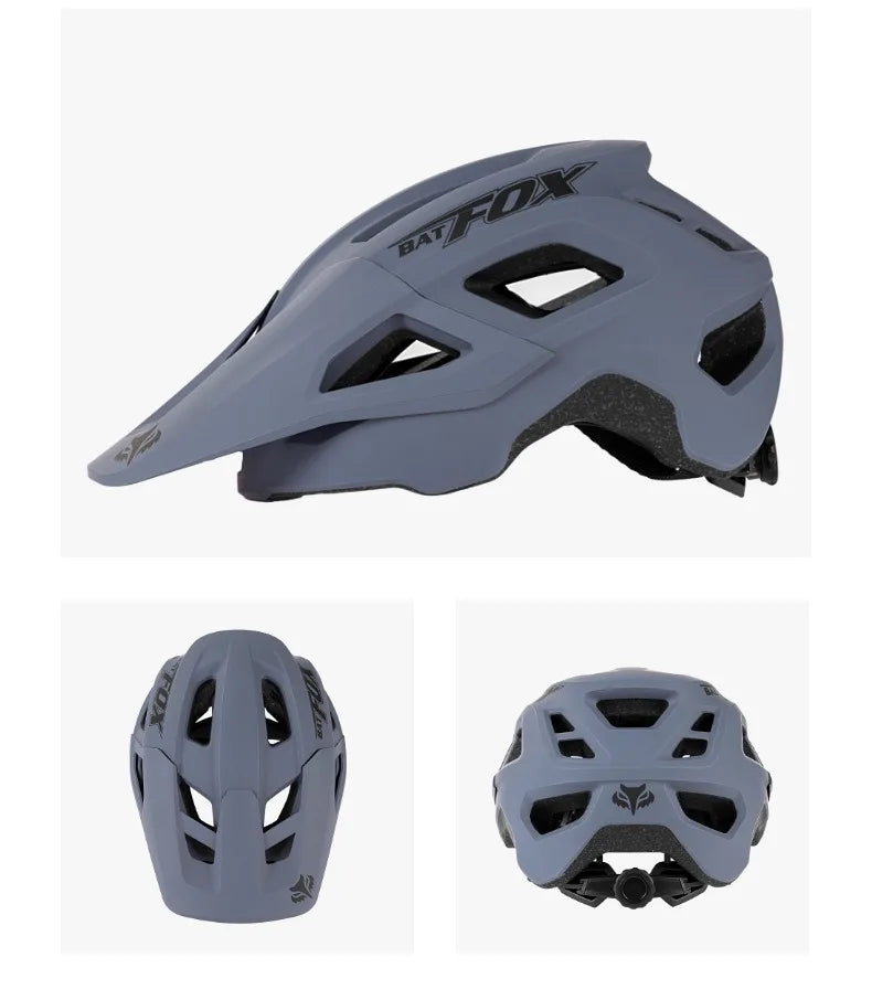 BATFOX Men's MTB Cycling Helmet – Durable, Stylish Protection for Your Ride
