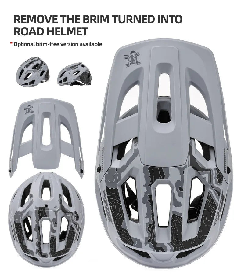 BATFOX Men's MTB Cycling Helmet – Durable, Stylish Protection for Your Ride