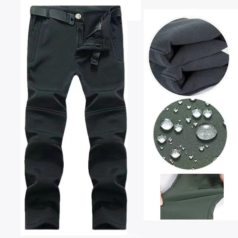 🧊 MEN'S AUTUMN WINTER SOFTSHELL FLEECE WATERPROOF SET ❄️