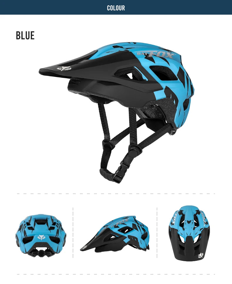 🚴‍♂️ BAT FOX MEN'S CYCLING HELMET – MTB / RACING SPEEDFRAME 🦊