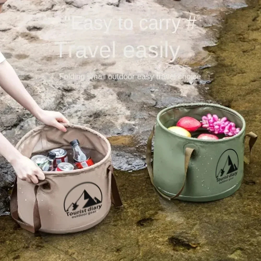 Travel Camping Folding Bucket Bag