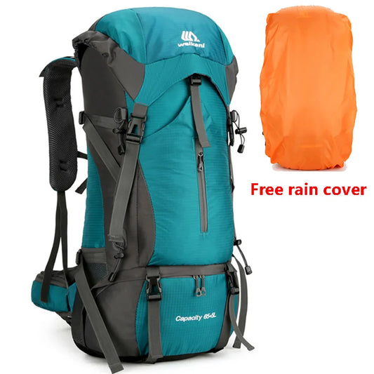 Nylon Camping Travel Bag With Rain Cover