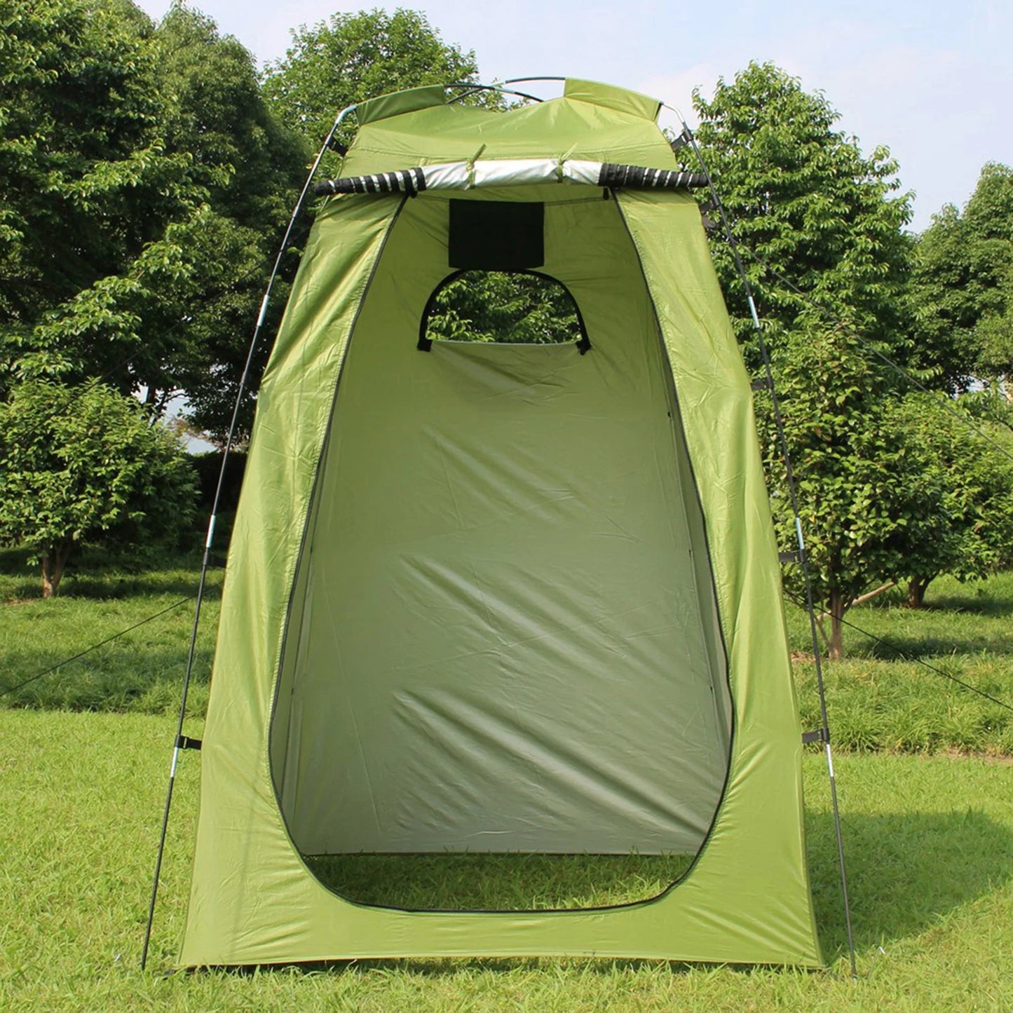 🚿 LUXE CAMPING PRIVACY TENT – 6FT COMFORT ROOM 🌸