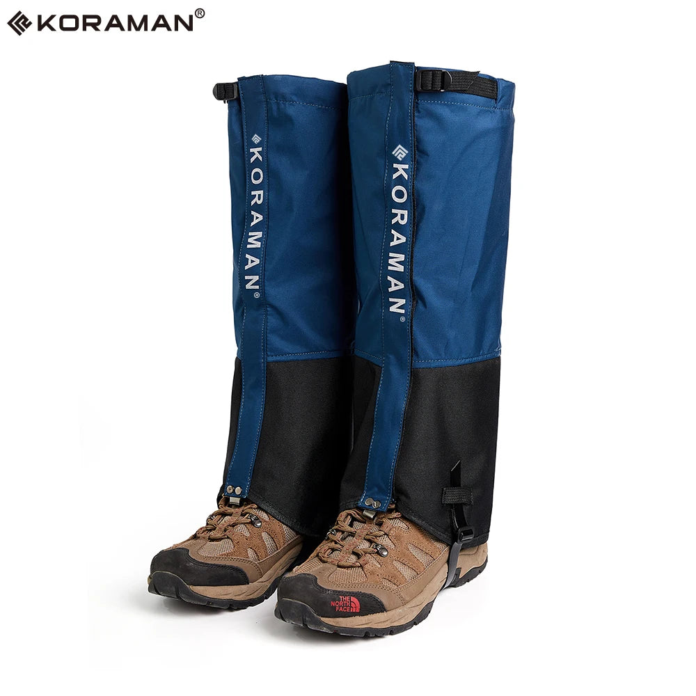 KORAMAN Waterproof Anti-Tear Nylon Leg Gaiters