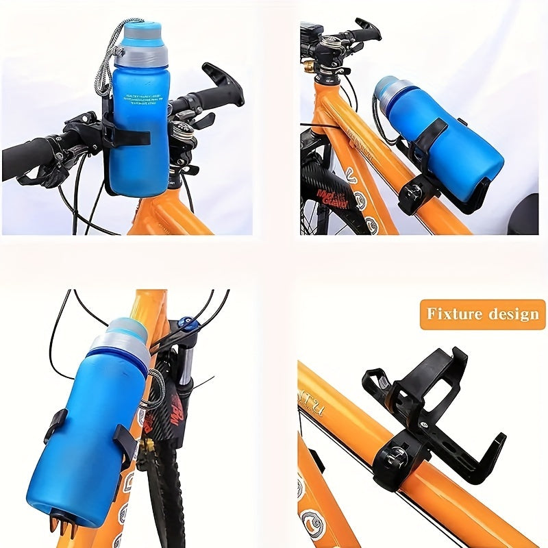 "Quick-Release Bike Bottle Holder, 360° Rotating Cup Holder for Bicycles & Scooters"