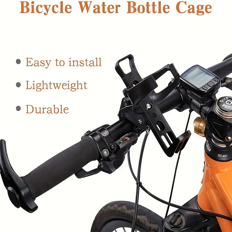 "Quick-Release Bike Bottle Holder, 360° Rotating Cup Holder for Bicycles & Scooters"